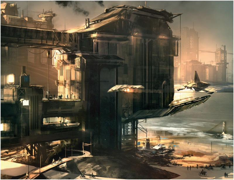 Illustration for article titled I want to live in the optimistic sci-fi worlds of Nicolas Bouvier